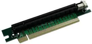 PCI-E 16X Riser Card 90 Degree Pci-E Pci-Express 16X to 16X Slot Right Angle Extender Protector Riser Adapter Card-AB01