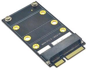 Mini PCIE/MSATA Adapter Solid State Drive Converter Expansion Card Test Board for MSATA SSD Mini PCI Express Wifi Card-AB01