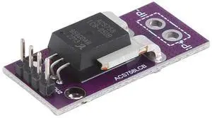 ACS758 ACS758LCB-050B Current Module Linear Hall Current Sensor PFF-T Current Detection 3-5V 50A-AB01