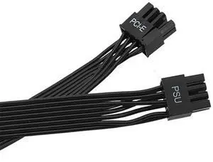 8 Pin GPU Power Cable, 8 Pin PSU Male to 6+2 Pin PCIe Male Cable, Graphics Card Power Cable for RMi RMX -M-AB01