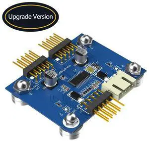 USB2.0 9 Pin to 2x 9Pin Splitter 4Pin Power Interface 4Port USB 2.0 HUB Motherboard 9Pin 1 to 2 Header Connector + Magnetic Base
