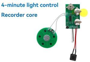 DIY Voice Greeting Card Chip 4 Minutes Recordable Voice Sound Chip Voice Greeting Card for Holiday Moudle Loop Playback-AB01