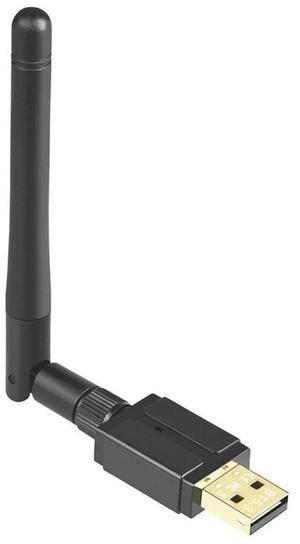 100M USB Bluetooth 5.3 Adapter USB Bluetooth Transmitter Receiver External Antenna Bluetooth Adapter-AB01