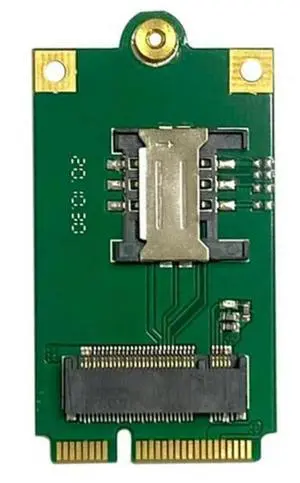 4G 5G M.2 to Pcie Adapter NGFF to Mini Pci-E Adapter Board with SIM Card Slot for L860- DW5820E DW5816E EM7455-AB01