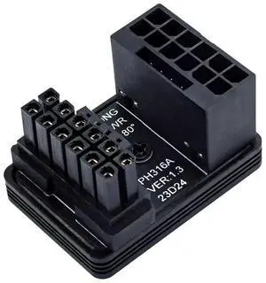 PCI-E 5.0 Power Modular Adapter 12VHPWR ATX3.0 for 4080 5090TI 16Pin 12+4P Graphics Card 600W Male to Female A-AB01