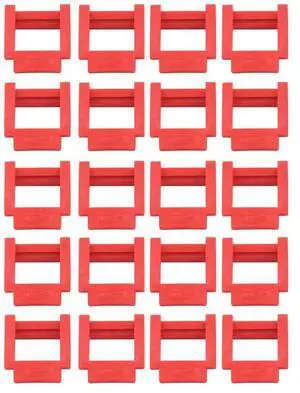 20Pcs PCI-E Riser Card Retainer Vertical Mount Locker PCIE 1X Solt Retainer for Mining BTC Riser for Video Card, Red-AB01 20Pcs PCI-E Riser Card Retainer Vertical Mount Locker PCIE 1X Solt Retainer for Mining BTC Riser for Video Card, Red-AB01