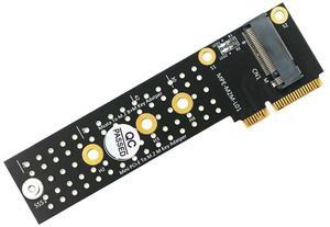 M.2 (NGFF) NVME SSD to Mini PCIe Converter Card Mini PCI-E to M.2 M-Key Adapter Msata to M.2 B+M Key Adapter-AB01