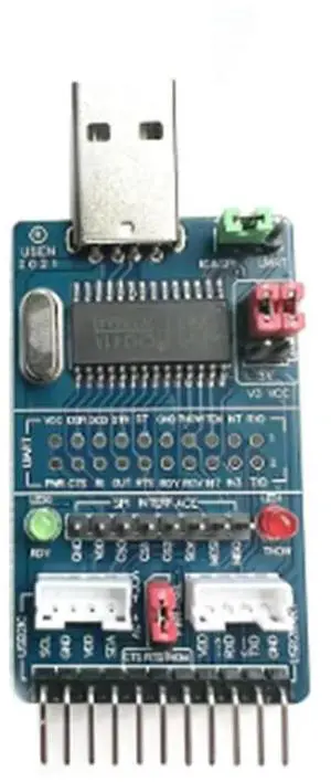 CH341A USB To I2C / IIC / SPI / UART / TTL / ISP Adapter EPP / Parallel Port Converter-AB01