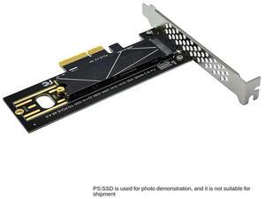 M.2 NVMe SSD to PCI-E 4.0 Adapter Card PCI-E X4 4.0 GEN4 NVME KEY-M.2 Adapter Card Support 2230/2242/2260/2280/22110 SSD-AB01