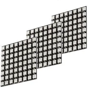 3 x U 64 LED Matrix Panel CJMCU-8X8 Module Compatible with for and for-AB01