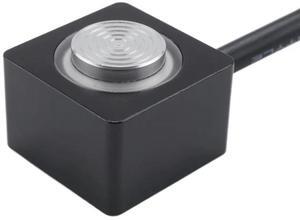 Computer Desktop Switch PC Motherboard External Start Power On/Off Button Extension Cable for DIY Button Black & Silver-AB01