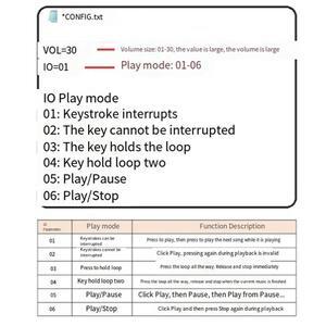 Recordable Sound Module Button Control Sound Chip 8M MP3 WAV Music Voice Player Programmable Board with Speaker for DIY-AB01