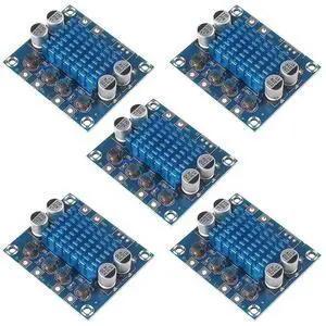 5Pcs TPA3110 XH-A232 30W+30W 2.0 Channel Digital Stereo Audio Power Amplifier Board DC 8-26V 3A-AB01