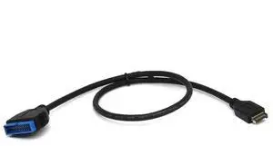 30CM USB 3.1 Type-E Male to IDC20P Male Adapter Cable 20Pin Extension Cable for Computer Motherboard-AB01