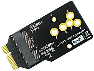 AX200/201/210 WIFI6 Module to 12+6 Pin Adapter Board Support 2230 M.2 Key A/E Module Replacing BCM94360CS2 Card-AB01