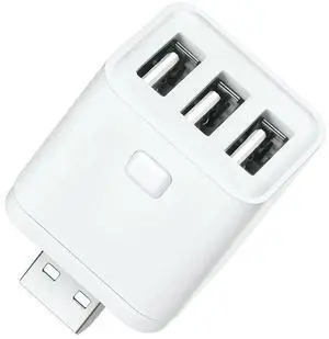 Tuya WiFi USB Adaptor Switch 3 Gang 5V Mini USB Power Adaptor Smart Life Control Via Alexa Yandex-AB01