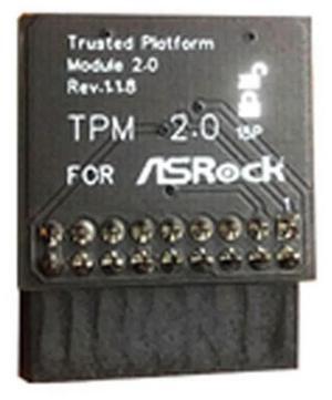 Tpm 2.0 Encryption Security Module Board Remote Control TPM2.0 LPC 18Pin Motherboards Card for for 11-AB01