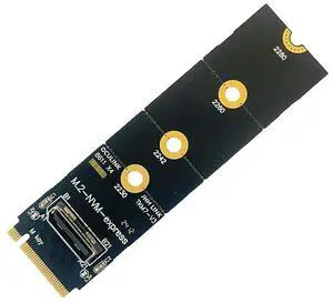 For M.2 NVME to Oculink Female SFF-8612 Adapter PCI-E X4 Adapter Card Support DOCK-OC4 for 2.5inch NVME U.2(SFF 8639)SSD-AB01