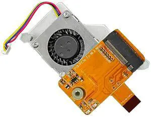 For 5 PCIe to M.2 NVMe SSD HAT with Cooling Fan FPC & Differential Design 2230 NVMe SSD Expansion Board-AB01