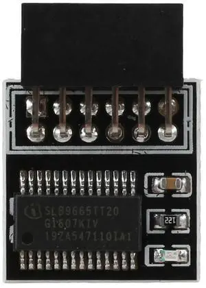 TPM 2.0 Encryption Security Module Remote Card LPC-12PIN Module for 12PIN LPC TPM2.0 LPC 12 Pin Security Module-AB01
