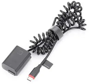 NP-FW50 Dummy DC Power AC Adapter AC-PW20 for So- Alpha A6400 ILCE-6400 6500 6300 6000 5100 5000 3000 Camera-AB01