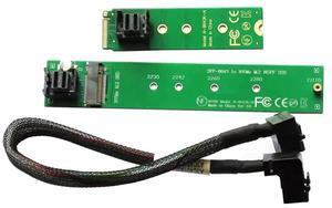 22110 NVMe M.2 SSD to to 2280 Adapter Card Adapter 2280 to 22110 Multifunction Portable Extension Cable-AB01