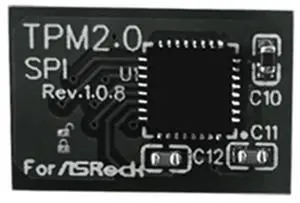 TPM 2.0 Encryption Security Module Remote Card 14 Pin SPI TPM2.0 Security Module for Motherboard-AB01