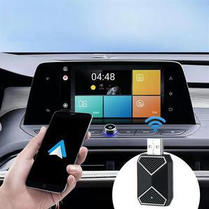 Wireless CarPlay Auto Mini Box BT WiFi Wireless Carplay Dongle USB Plug&Play for Android 11-AB01