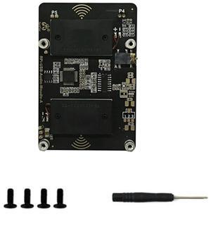 USB Audio Sound Card Module HAT for 5 with Earphone Jack Buzzer Speaker for RPi 5-AB01