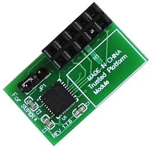 1 PC 10 Pin SPI TPM 2.0 Module Trusted Platform for AOM-TPM-9670H-AB01