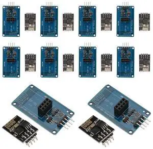 ESP8266 ESP-01 WiFi Wireless Adapter Module 3.3V 5V Esp01 Breakout PCB Adapters-AB01