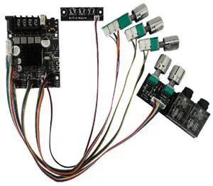 -502HS KTV Microphone Audio Integrated Machine 2.0 Channel Bluetooth Amplifier Board 50w+50w, External Amplifier Board-AB01