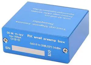 Preamplifier Amplifier RF Amp for YouLoop Magnetic Antenna for HF and VHF-AB01