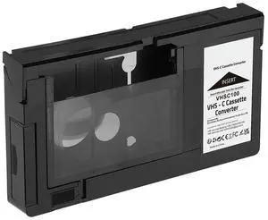 -C Cassette Adapter for -C SVHS Camcorders Motorized Cassette Adapter Not for 8mm/MiniDV/Hi8-AB01