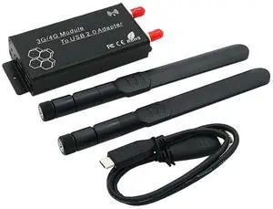 Mini PCI-E to USB 2.0(TYPE C) Adapter with SIM Card Slot and Auxiliary Power Interface for WWAN/LTE Module-AB01