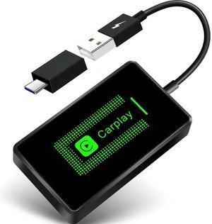 Wireless CarPlay Adapter for Device,Adapter for Convert Factory Wired to Wireless CarPlay Adapter Plug&Play-AB01