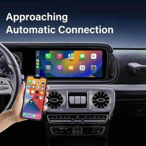 Wireless Carplay Adapter Convert Wired CarPlay to Wireless Carplay Adapter for IOS 10+ and for Android Auto,A-AB01