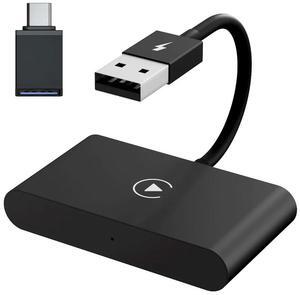 CarPlay Wireless Adapter Wired to Wireless Carplay Dongle for WiFi Online Update Wireless CarPlay Adapter B-AB01
