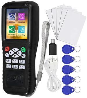Multi Frequencies RFID Smart Card Programmer, RFID Reader Writer Duplicator, NFC Reader, Encrypted Card Decoder-AB01