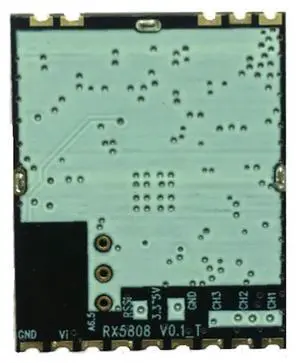 FPV RX5808 Wireless Video Receiver Module 5.8G Receiver Module for AV Transmitter FPV RC Drone SPI Control-AB01