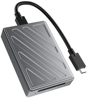 CFexpress Tyep B Card Reader USB 4.0 10Gbps CFexpress Card Reader Drive Free Memory Card Adapter for PC Laptop-AB01