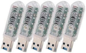 5Pcs for V3 Btc Miner Silent Miner Machine Usb Mining Machine LV03 74KH/S Mini Asic Mining-AB01