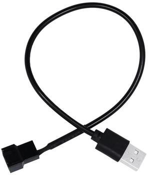4Pin Female to 5V USB Male USB Adapter Cable USB to 4Pin -Molex Fan Power Connector Computer Case Chassis Adapter Cord