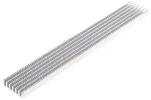 Heatsink Block Aluminum Cooler Radiator Heat Sink Heat Thermal Pads 150*20*6mm for Computer SSD Hard Drive Disk