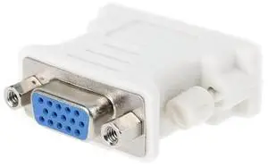 VGA 15 Pin PC Laptop Female 24+1 pin to DVI-D Male Adapter Converter LCD Lowest Wholesale Limited SaleGAF5