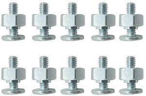 10 Set Hand Tool Mounting Kits Stand Off Screw For ITX Motherboard M.2 Low Short Screw For B460-1