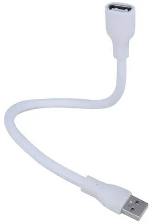 Soft Metal Hose Power Supply Cable for USB Lighting Free Bending Cable Wire with 2 Cores Positive Negative Power Supply
