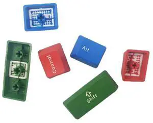 PBT OEM Keycap Shift Contrl Alt Keys Caps Keycaps for Mechanical Keyboard PBT Keycaps 6Pcs/Set
