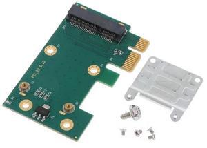 PCIE to Mini PCIE Adapter Card Efficient Wireless Network Card Portable WIFI Adapter PCI-E Riser Card