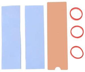 Cooling Copper Sheet M.2 Heatsink NVME Heat Sink NGFF M.2 2280 Thermal Pad Conductivity Silicone Wafer Cooling Fan Cooler